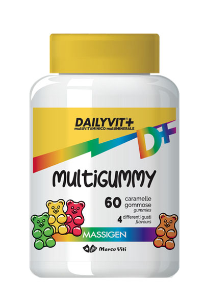 DAILYVIT MULTIGUMMY CARAMELLE GOMMOSE - famajoy.it