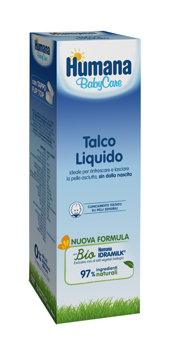 HUMANA BABY CARE TALCO LIQUIDO 100 ML - famajoy.it