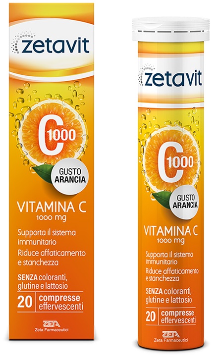 ZETAVIT C1000 20 COMPRESSE EFFERVESCENTI - famajoy.it
