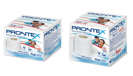 BENDA IN COTONE PRONTEX FIXA TAPE M 10 X 3,8 CM BIANCO - famajoy.it