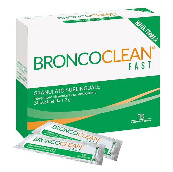 BRONCOCLEAN FAST GRANULATO SUBLINGUALE 24 BUSTINE - famajoy.it