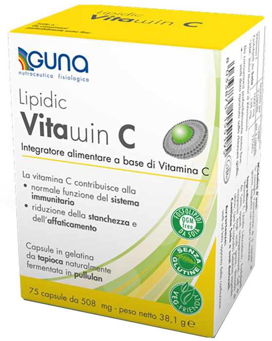 LIPIDIC VITAWIN C - VITAMINA C 75 CAPSULE - famajoy.it