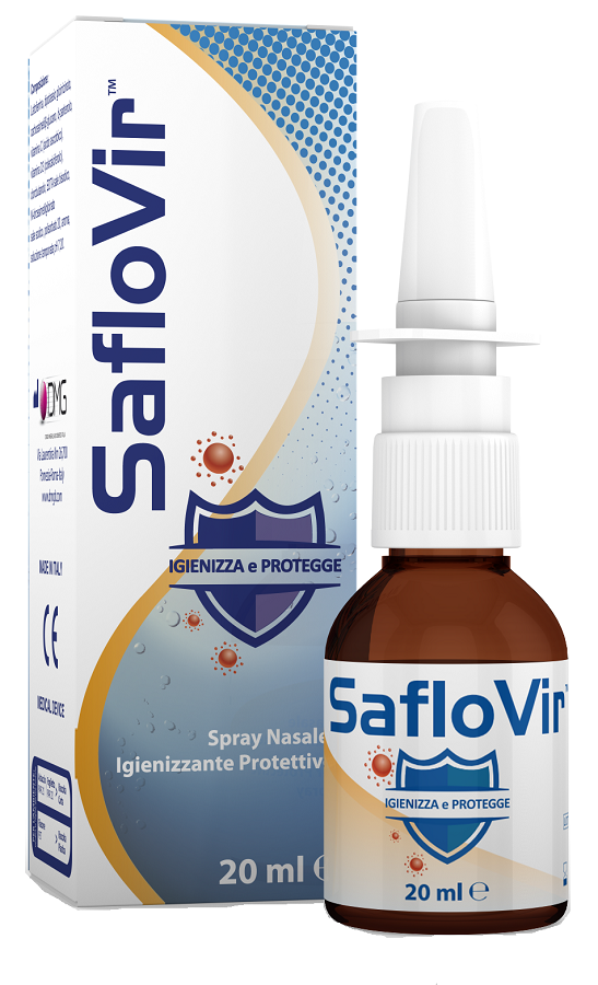 SAFLOVIR SPRAY NASALE IGIENIZZANTE PROTETTIVO 20 ML - famajoy.it