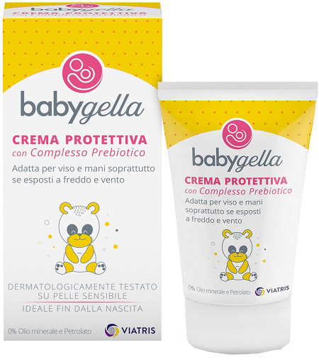 BABYGELLA PREBIOTIC CREMA PROTETTIVA VISO E MANI 50 ML - famajoy.it