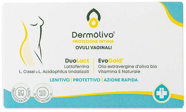 DERMOLIVO OVULI VAGINALI 10 PEZZI - famajoy.it