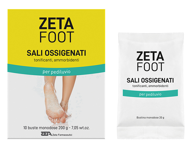 ZETAFOOT SALI OSSIGENATI 10X20 G - famajoy.it