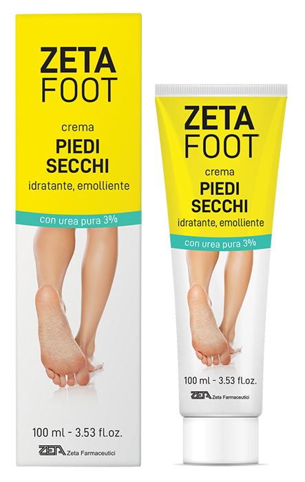 ZETAFOOT CREMA PIEDI SECCHI 100 ML - famajoy.it