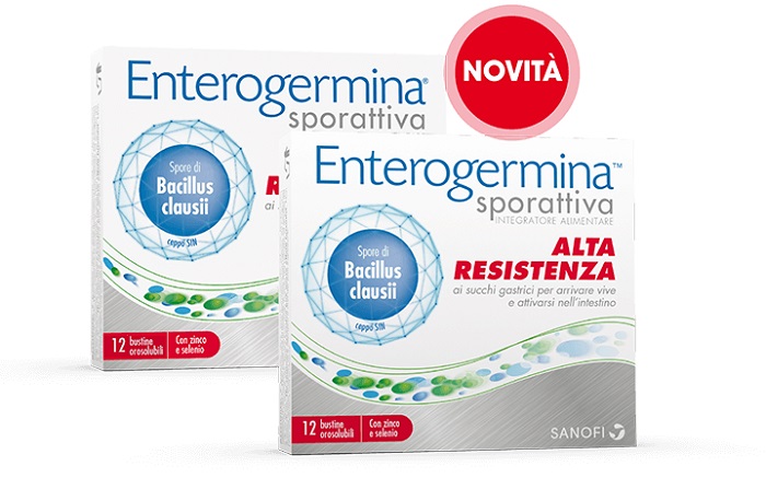 ENTEROGERMINA SPORATTIVA 12+12 BUSTINE ORODISPERSIBILI - famajoy.it