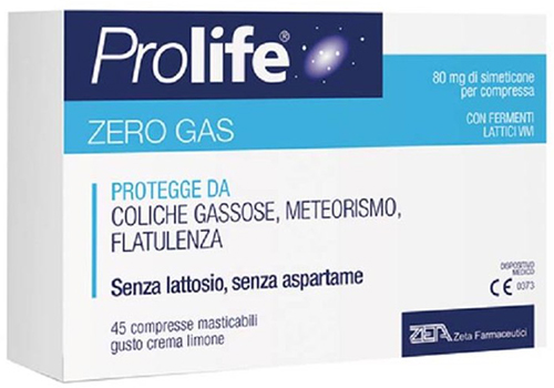 PROLIFE ZEROGAS 45 COMPRESSE - famajoy.it