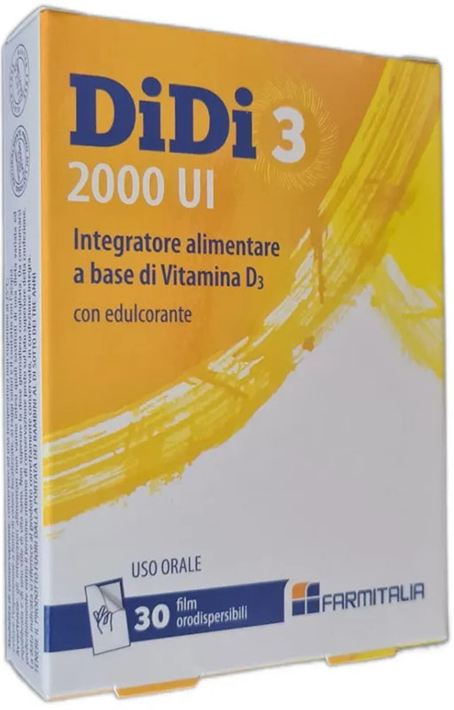 DIDI3 2000 UI 30 FILM ORODISPERSIBILI - famajoy.it