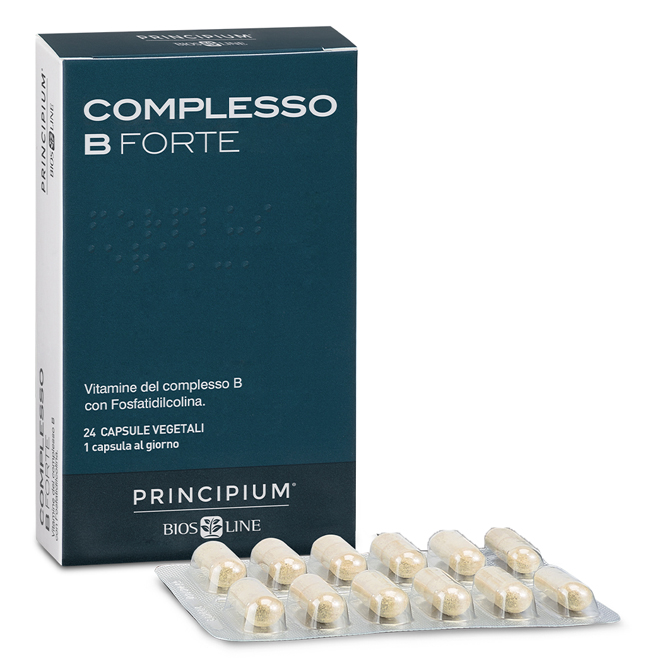 PRINCIPIUM COMPLESSO B FORTE 24 CAPSULE VEGETALI - famajoy.it