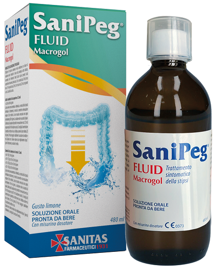 SANIPEG FLUID MACROGOL 480 ML - famajoy.it
