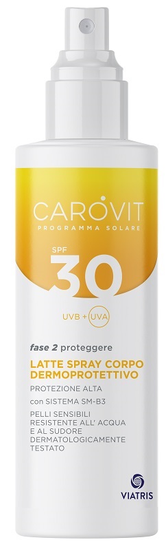 CAROVIT PROGRAMMA SOLARE LATTE CORPO SPF30 200 ML - famajoy.it