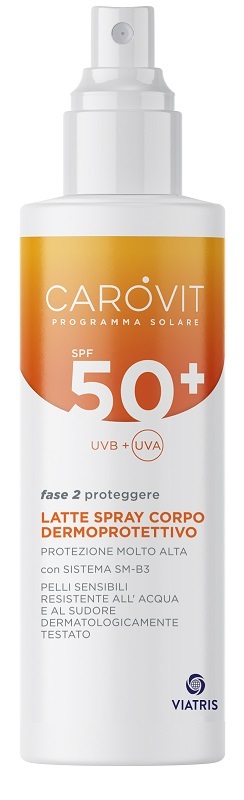 CAROVIT PROGRAMMA SOLARE LATTE CORPO SPF50+ 200 ML - famajoy.it
