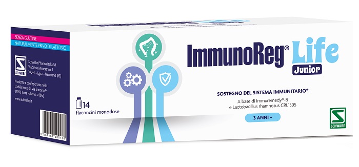 IMMUNOREG LIFE JUNIOR 14 FLACONCINI - famajoy.it