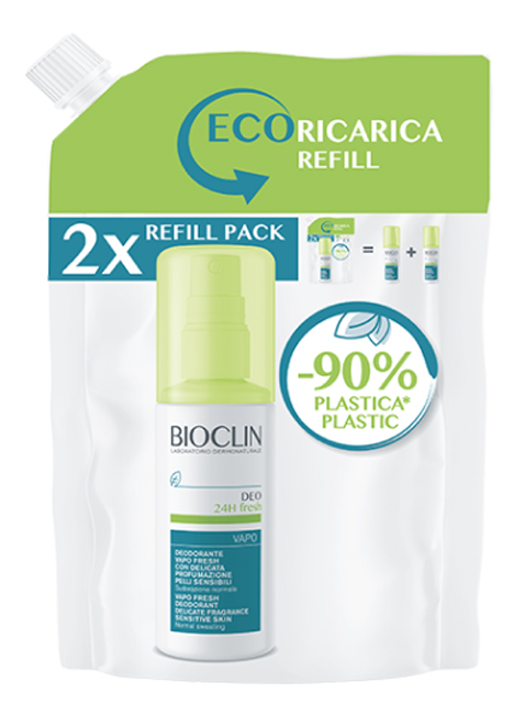 BIOCLIN DEO 24H FRESH VAPO RICARICA 200 ML - famajoy.it
