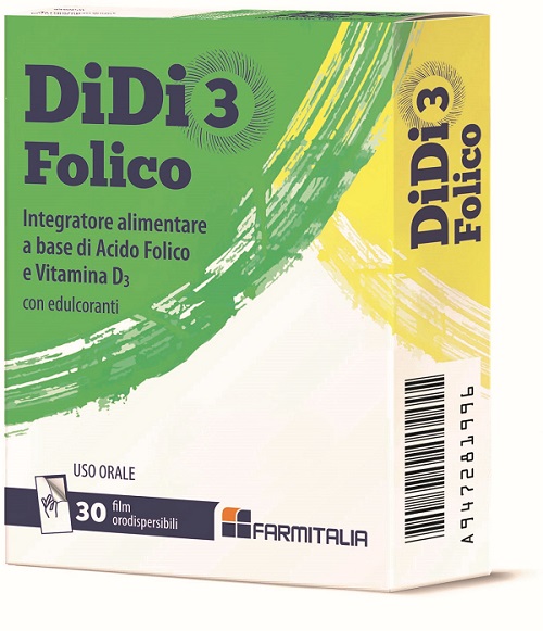 DIDI3 FOLICO 30 FILM ORODISPERSIBILI - famajoy.it