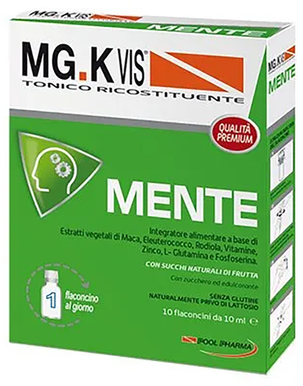 MGK VIS TONICO RICOSTITUENTE MENTE 10 FLACONCINI DA 10 ML - famajoy.it