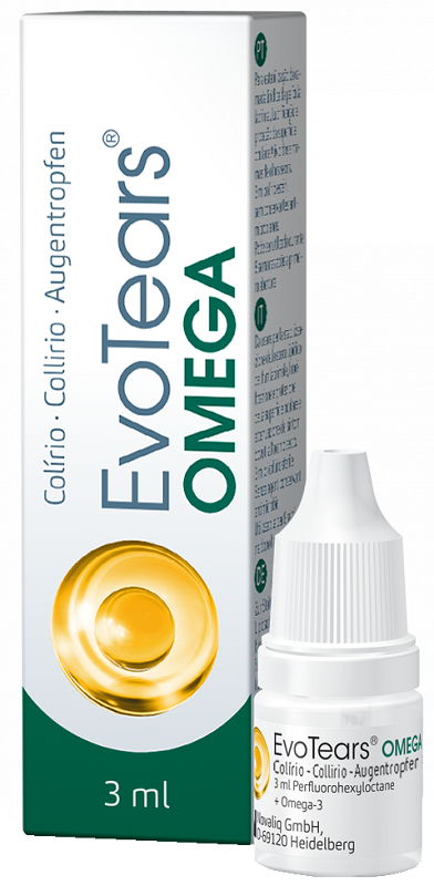COLLIRIO OFTALMICO EVOTEARS OMEGA 3 ML - famajoy.it
