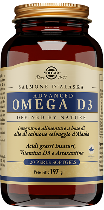 ADVANCED OMEGA D3 120 PERLE SOFTGEL - famajoy.it