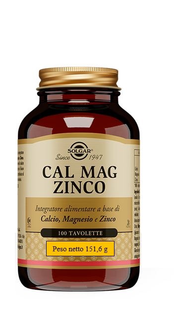 CAL MAG ZINCO 100 TAVOLETTE - famajoy.it