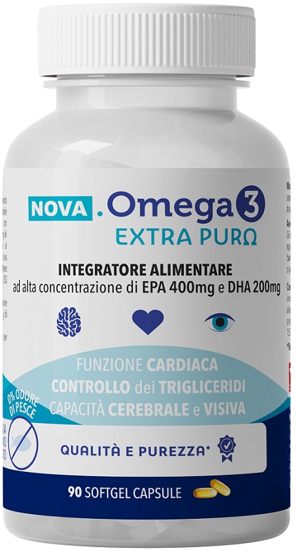 NOVA OMEGA 3 90 SOFTGEL - famajoy.it