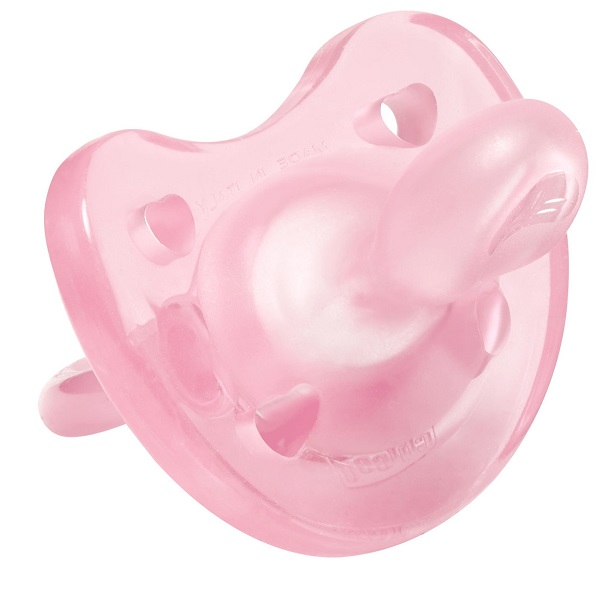 CHICCO GOMMOTTO IN SILICONE GIRL 6-16 MESI 1 PEZZO - famajoy.it