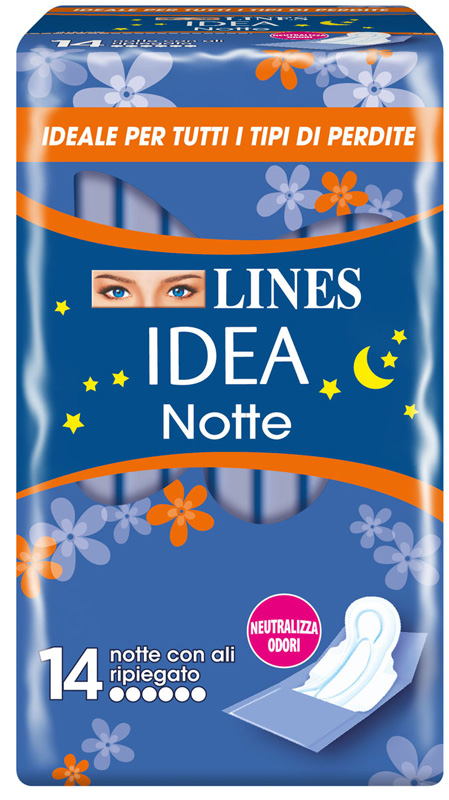 LINES IDEA NOTTE CON ALI RIPIEGATE 14 PEZZI - famajoy.it