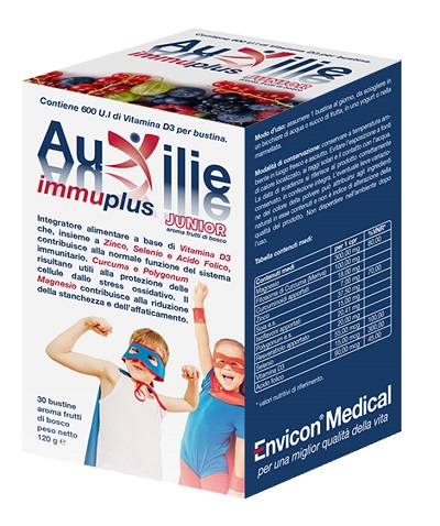 AUXILIE IMMUPLUS JUNIOR SOLUBILE 30 STICK PACK - famajoy.it
