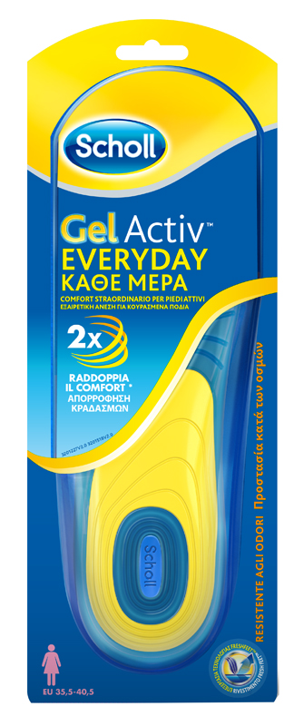 SCHOLL GEL ACTIV EVERYDAY DONNA - famajoy.it