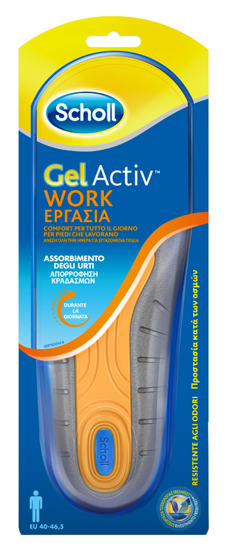 SCHOLL GEL ACTIV WORK UOMO - famajoy.it