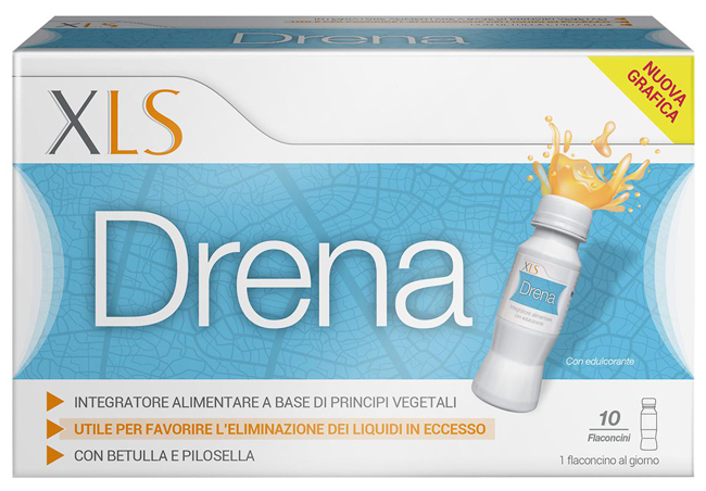 XLS DRENA 10 FLACONCINI X 10 ML - famajoy.it
