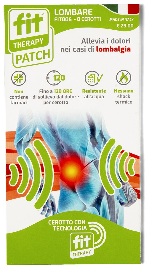 CEROTTO FIT THERAPY LOMBARE 8 PEZZI - famajoy.it