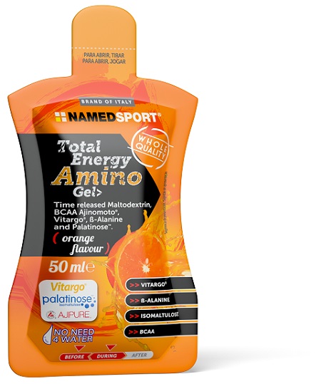 TOTAL ENERGY AMINO GEL ORANGE FLAVOUR 50 ML - famajoy.it