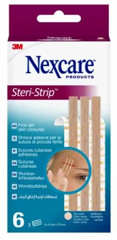 CEROTTO PER SUTURA STERI STRIP SKIN 6X75 MM 6 STRISCE - famajoy.it