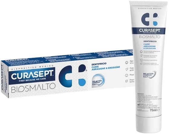 CURASEPT BIOSMALTO CARIE DENTIFRICIO 75 ML - famajoy.it
