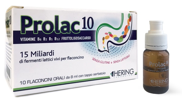 PROLAC10 FERMENTI LATTICI 15 MILIARDI 10 FLACONCINI 8 ML - famajoy.it