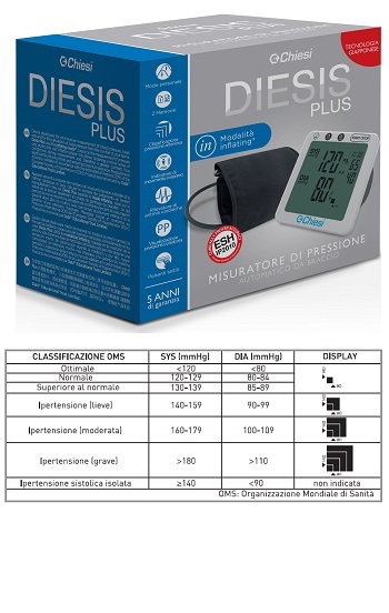 MISURATORE DI PRESSIONE DIESIS PLUS - famajoy.it