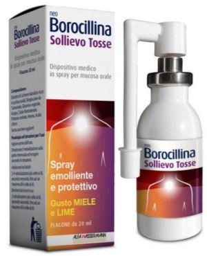 NEOBOROCILLINA SOLLIEVO TOSSE SPRAY 20 ML - famajoy.it