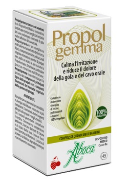 PROPOLGEMMA BAMBINI 45 COMPRESSE OROSOLUBILI 480 MG - famajoy.it