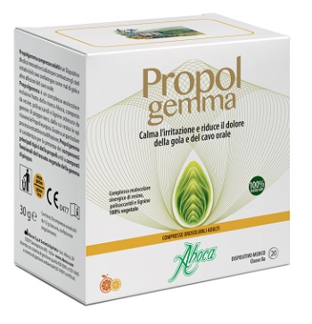 PROPOLGEMMA 20 COMPRESSE OROSOLUBILI ADULTI 1,50 G - famajoy.it