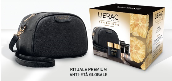 COFFRET LIERAC THE BRIDGE PREMIUM CREMA RICCA 50 ML + 8 ML + 3 ML - famajoy.it