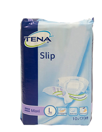 PANNOLONE PER INCONTINENZA A MUTANDINA TENA SLIP MAXI L 10 PEZZI - famajoy.it