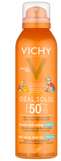 IDEAL SOLEIL ANTI-SAND KIDS SPF50 200 ML - famajoy.it