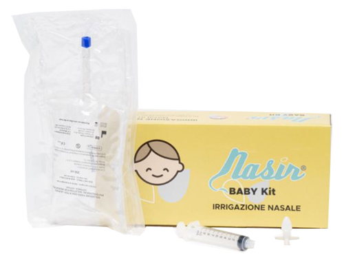 NASIR BABY SACCA 250 ML + 1  EROGATORE + 1 SIRINGA 10 ML - famajoy.it