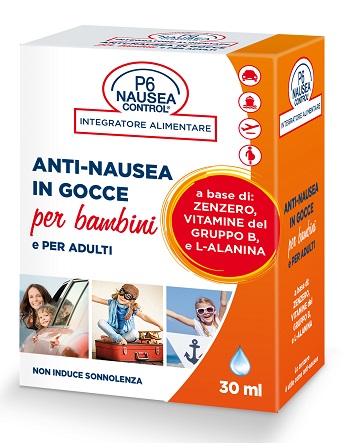 P6 NAUSEA CONTROL GOCCE ANTINAUSEA 30 ML - famajoy.it