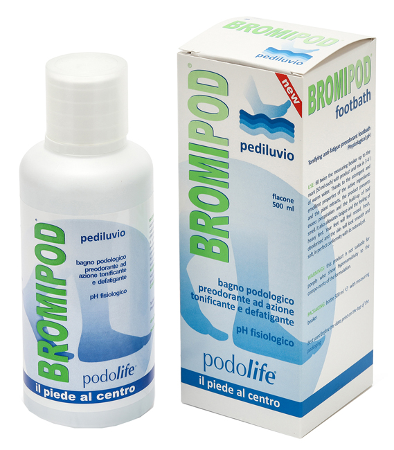 BROMIPOD PEDILUVIO DEFATICANTE 500 ML - famajoy.it