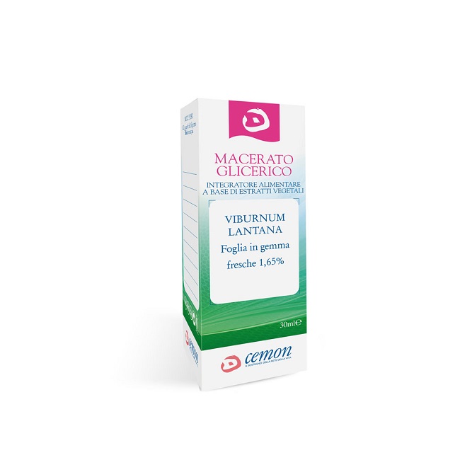 VIBURNUM LANTANA GEMME MACERATO GLICERICO 30 ML - famajoy.it