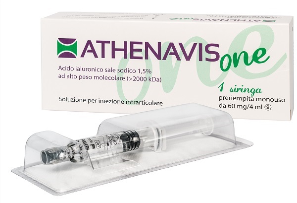 SIRINGA INTRA-ARTICOLARE ATHENAVIS ONE ACIDO IALURONICO 1,5% 4 ML - famajoy.it