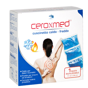 CUSCINETTO CALDO/FREDDO CEROXMED 11 X 24 CM 1 BUSTA - famajoy.it